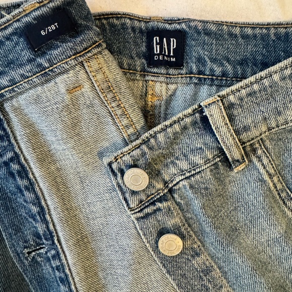 GAP Blue Midi A-line Skirt for Casual Occasions - Picture 5 of 8